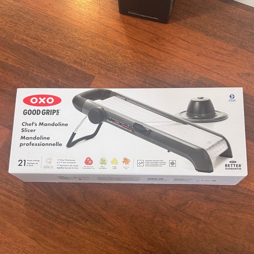 OXO Good Grips Mandoline Slicer in Black and White